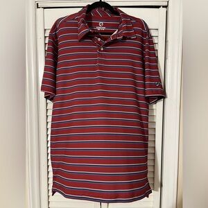 Men’s Striped Southern Proper Polo